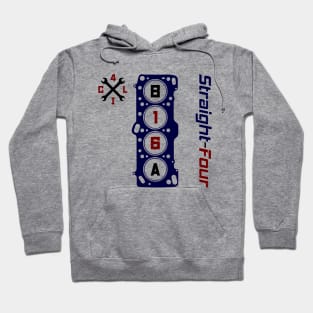 B16a Straight Four Engine Hoodie